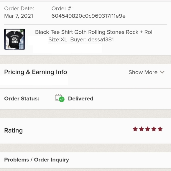 LAST ONE SIZE MEDIUM GO TO NEW LISTING Black Tee Shirt Goth Rolling Stones Rock - Picture 4 of 7